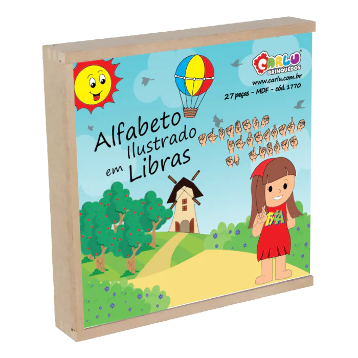Alfabeto Ilustrado em Libras