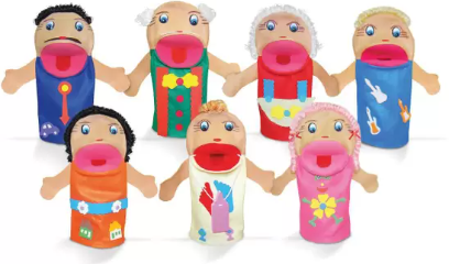 FANTOCHES FAMÍLIA BRANCA