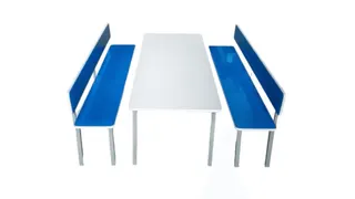CONJUNTO DE REFEITÓRIO (COM ENCOSTO) INFANTIL