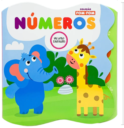 Fom-fom Números (livro Sanfonado Com Letra Bastão)