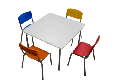 MESA QUADRADA INFANTIL