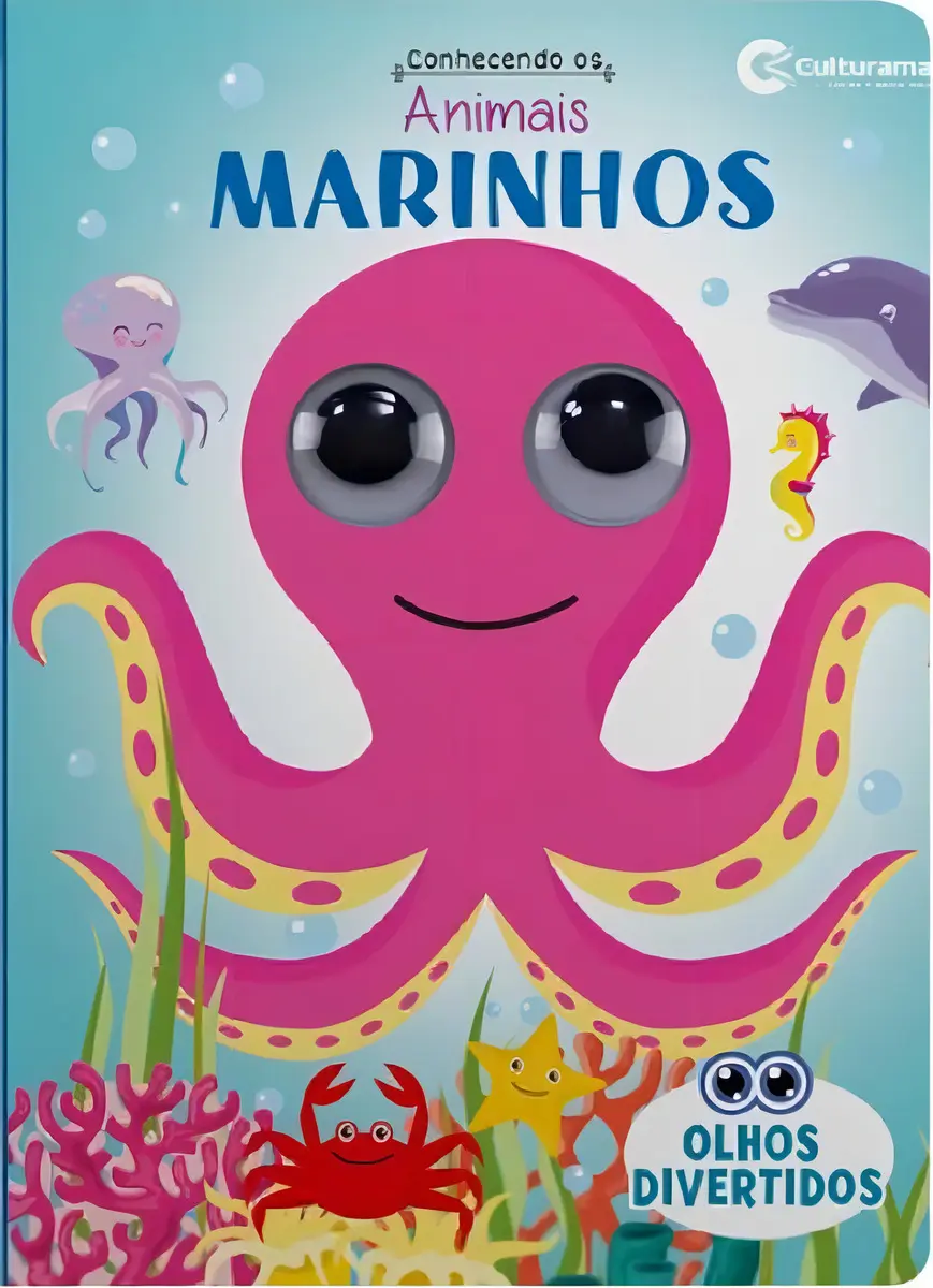 Olhos Divertidos - Conhecendo Os Animais Marinhos, De Culturama
