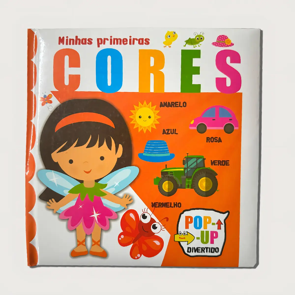 Livro Minhas Primeiras Cores - Pop-up Divertido