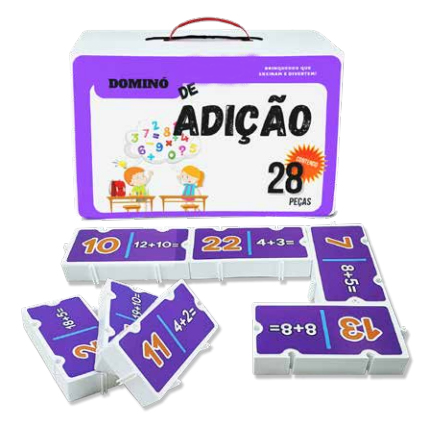 DOMINÓ DE ADIÇÃO COM ENCAIXES