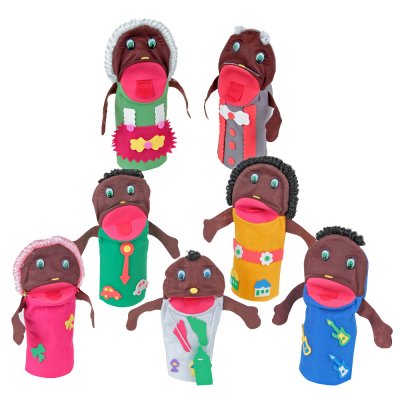 FANTOCHES FAMÍLIA NEGRA