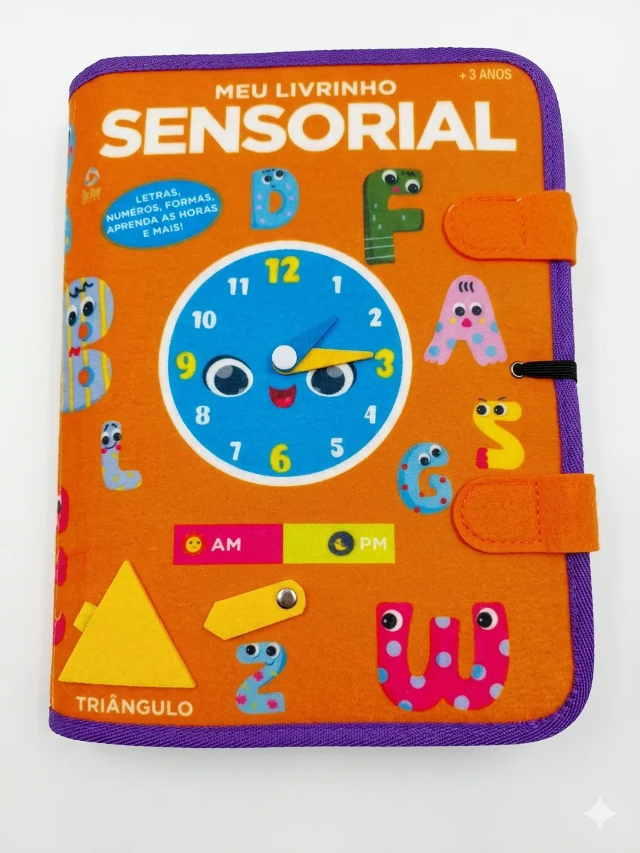 Ampliar maleta sensorial montessori - meu livrinho sensorial