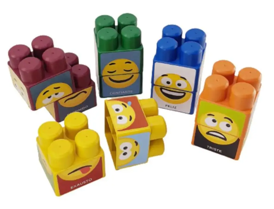 BLOCOS DE ENCAIXE EXPRESSÕES E EMOÇÕES