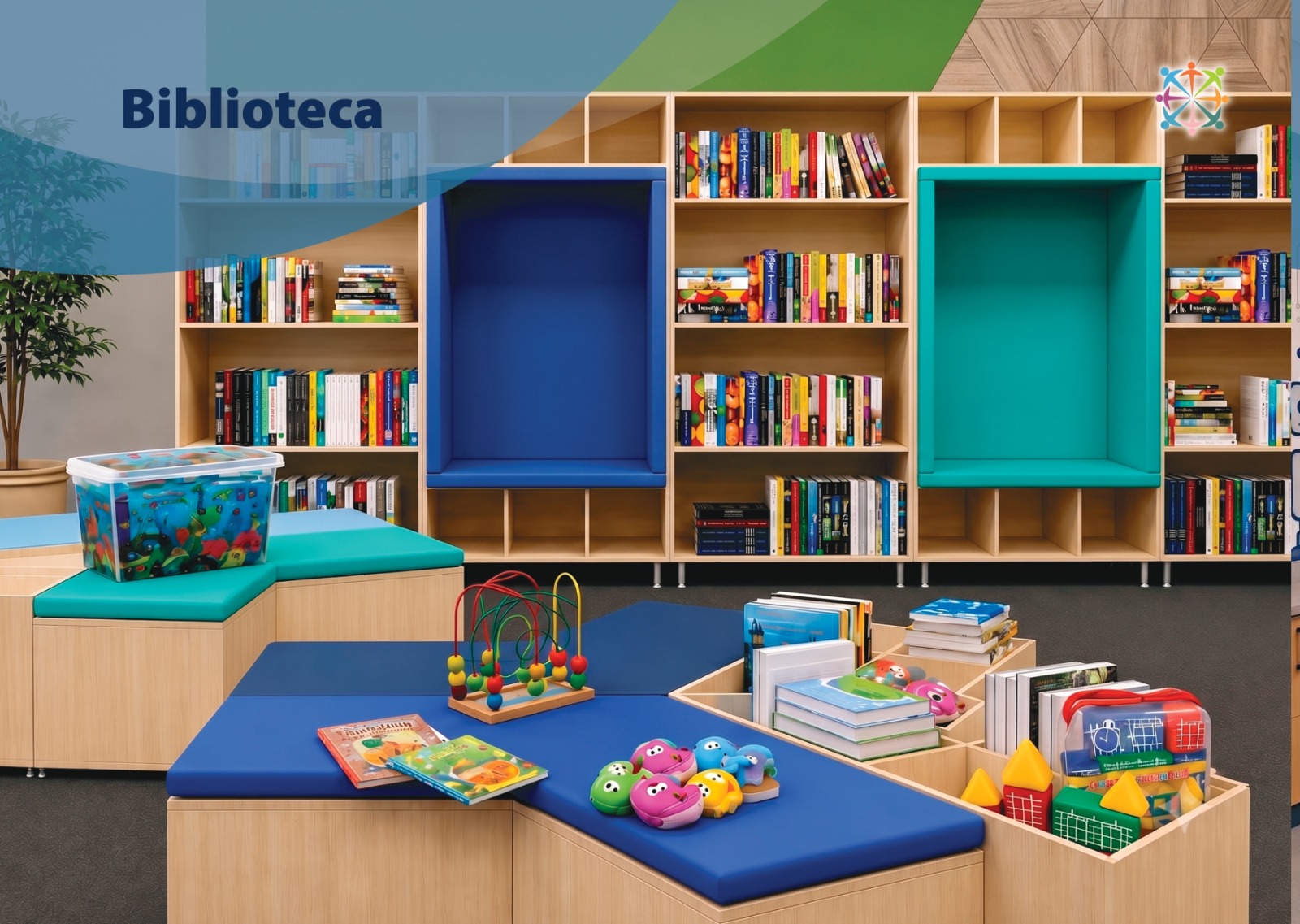 Biblioteca - Móveis Planejados