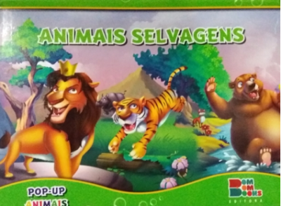 POP-UP 3D - ANIMAIS SELVAGENS