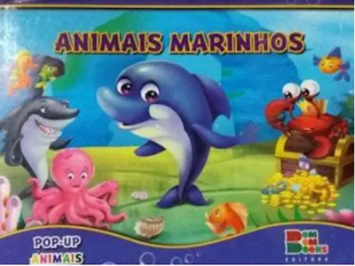 POP-UP 3D - ANIMAIS MARINHOS