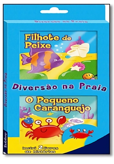 KIT DIVERSÃO NA PRAIA - COM 2 TÍTULOS