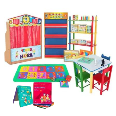 BRINQUEDOTECA BÁSICA C/LIVROS