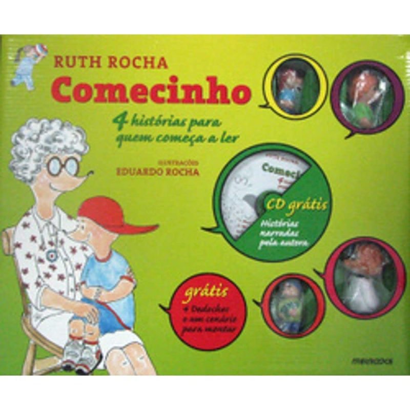 COMECINHO - 4 HISTORIAS PARA QUEM COMECAR A LER CAPA