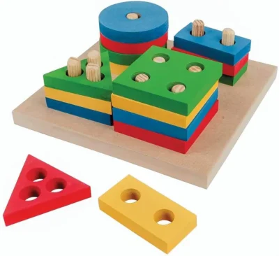 BRINQUEDO PEDAGÓGICO - FORMAS GEOMÉTRICAS