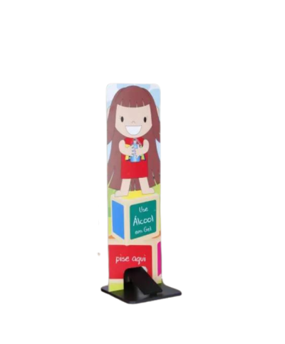 TOTEM (DISPENSER PARA ÁLCOOL GEL) - TURMA DA TYTA