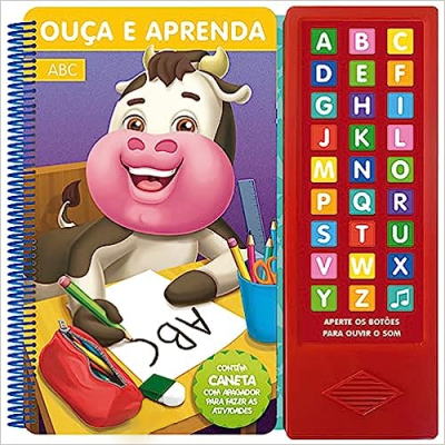 LIVRO SONORO- OUÇA E APRENDA ABC