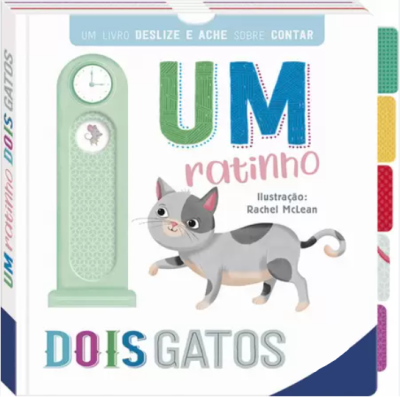 LIVRO-UM RATINHO, DOIS GATOS