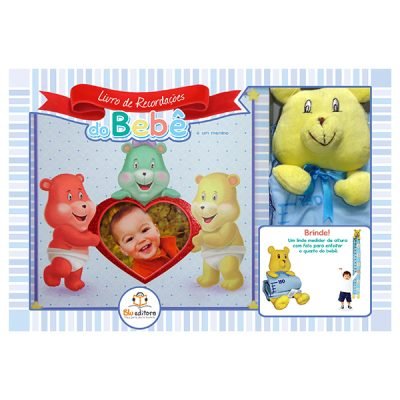 LIVRO DE RECORDAÇÕES DO BEBÊ: É UM MENINO