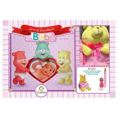 LIVRO DE RECORDAÇÕES DO BEBÊ: É UMA MENINA