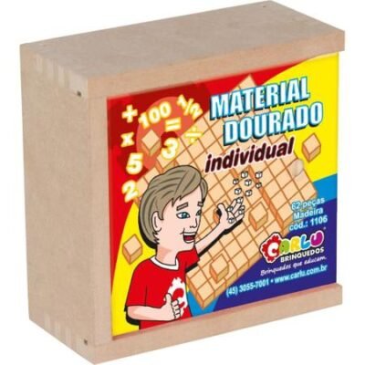 MATERIAL DOURADO INDIVIDUAL