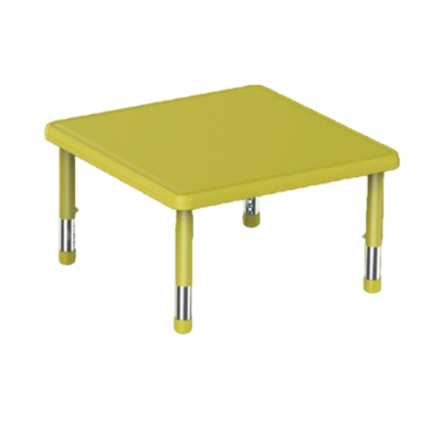 MESA QUADRADA COM PÉS REGULÁVEIS
