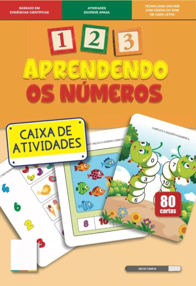 1,2,3, APRENDENDO OS NÚMEROS