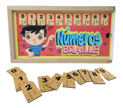 NÚMEROS COM BRAILLE