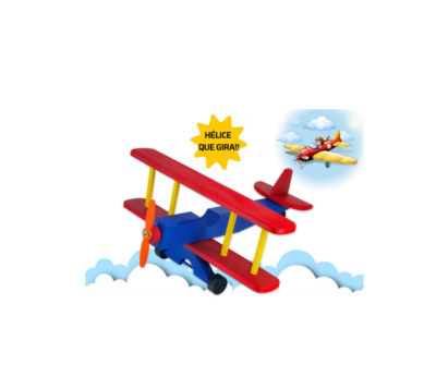 AVIÃO BIPLANO