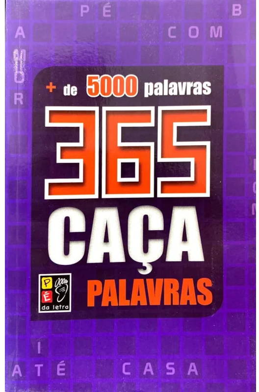 365 CAÇA PALAVRAS ROXO