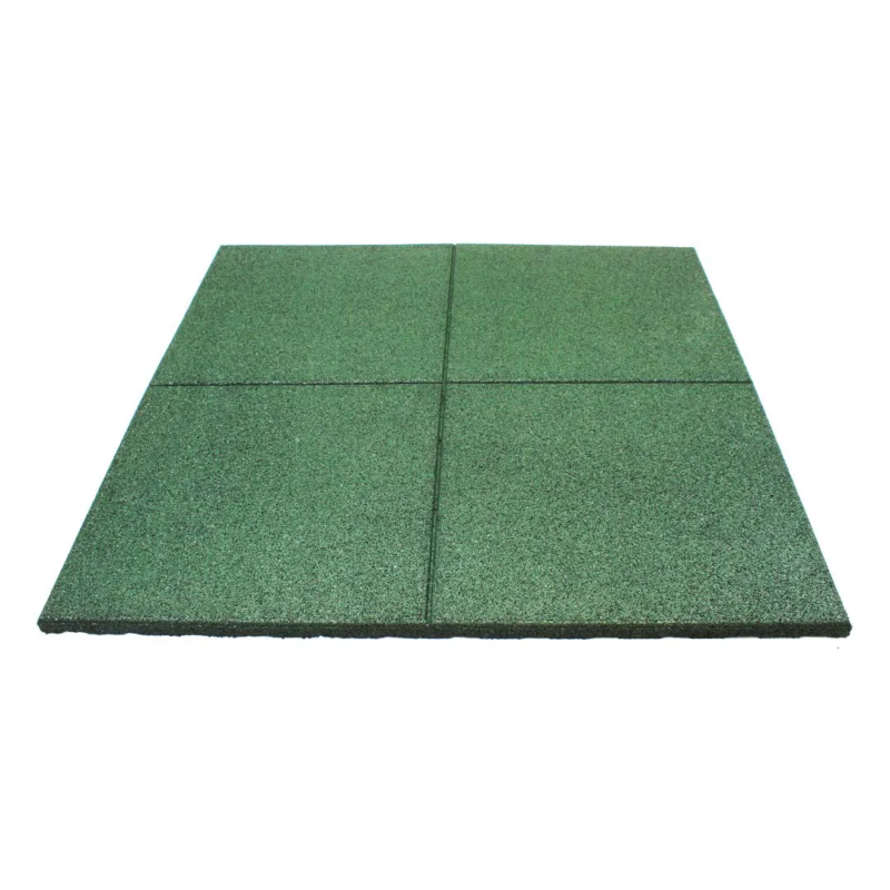PISO EMBORRACHADO VERDE 15MM
