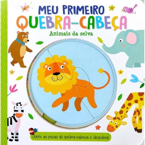 Meu Primeiro Quebra-Cabeça - Animais Da Selva