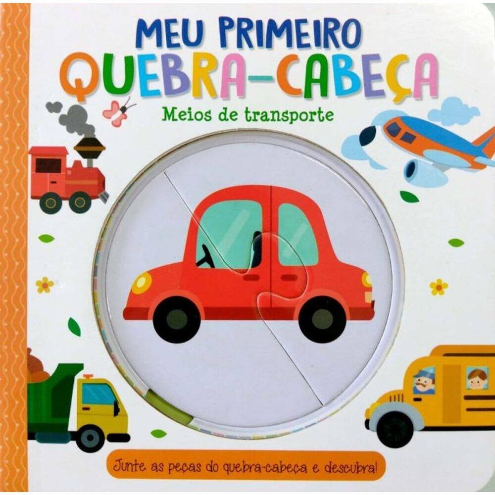 Meu Primeiro Quebra-Cabeça - Meios De Transporte