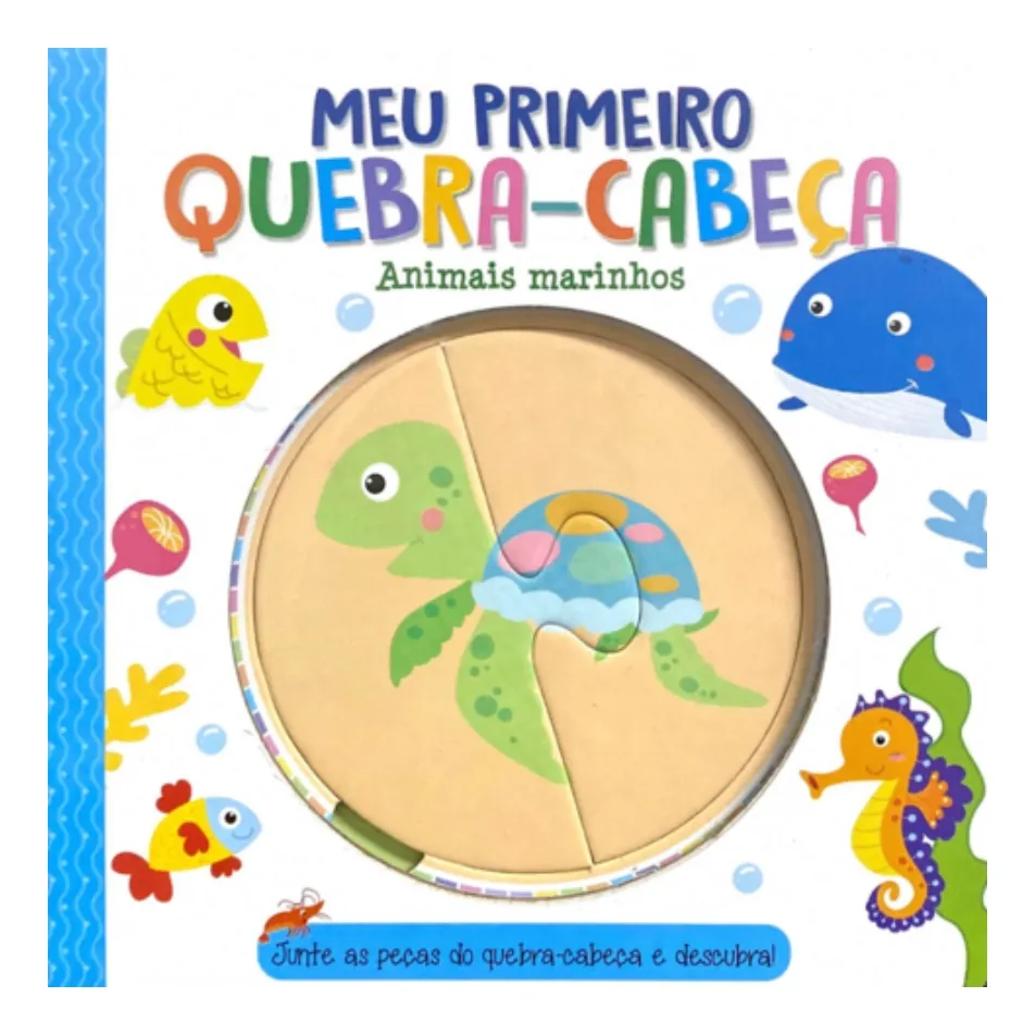 Meu Primeiro Quebra-Cabeça - Animais Marinhos