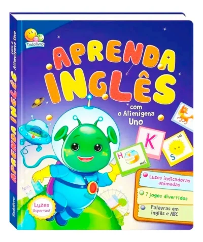 Aprenda Inglês Brincando 7 Jogos Divertidos Luzes 3 A 5 Anos