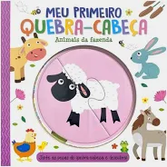 Meu Primeiro Quebra-cabeça - Animais Da Fazenda