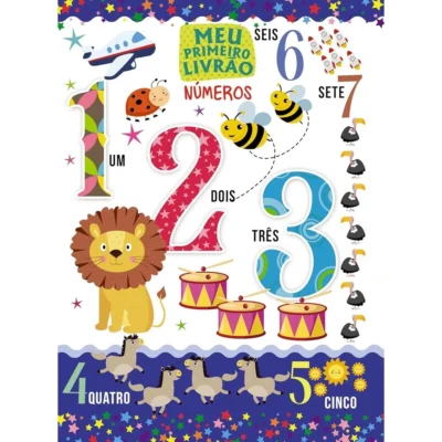 Livro Meu Primeiro Livrao - Numeros